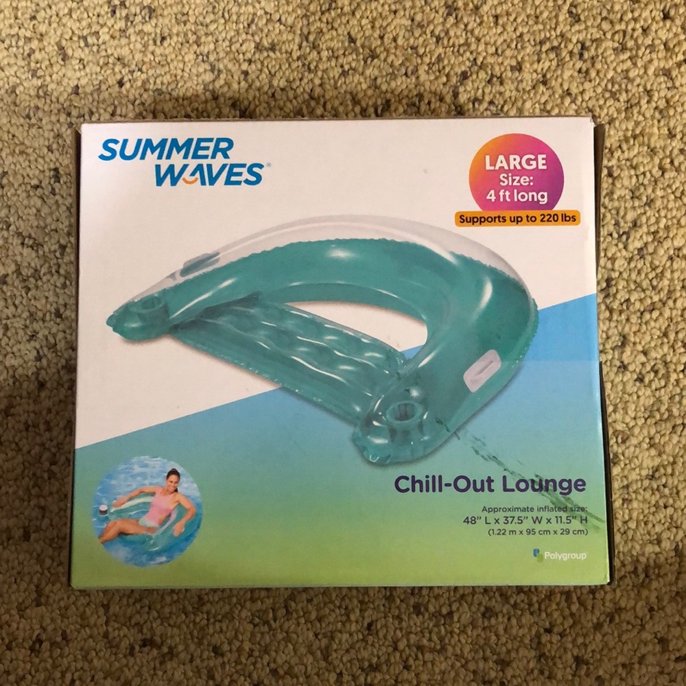 Pool Chill-Out Lounge Float - NIB